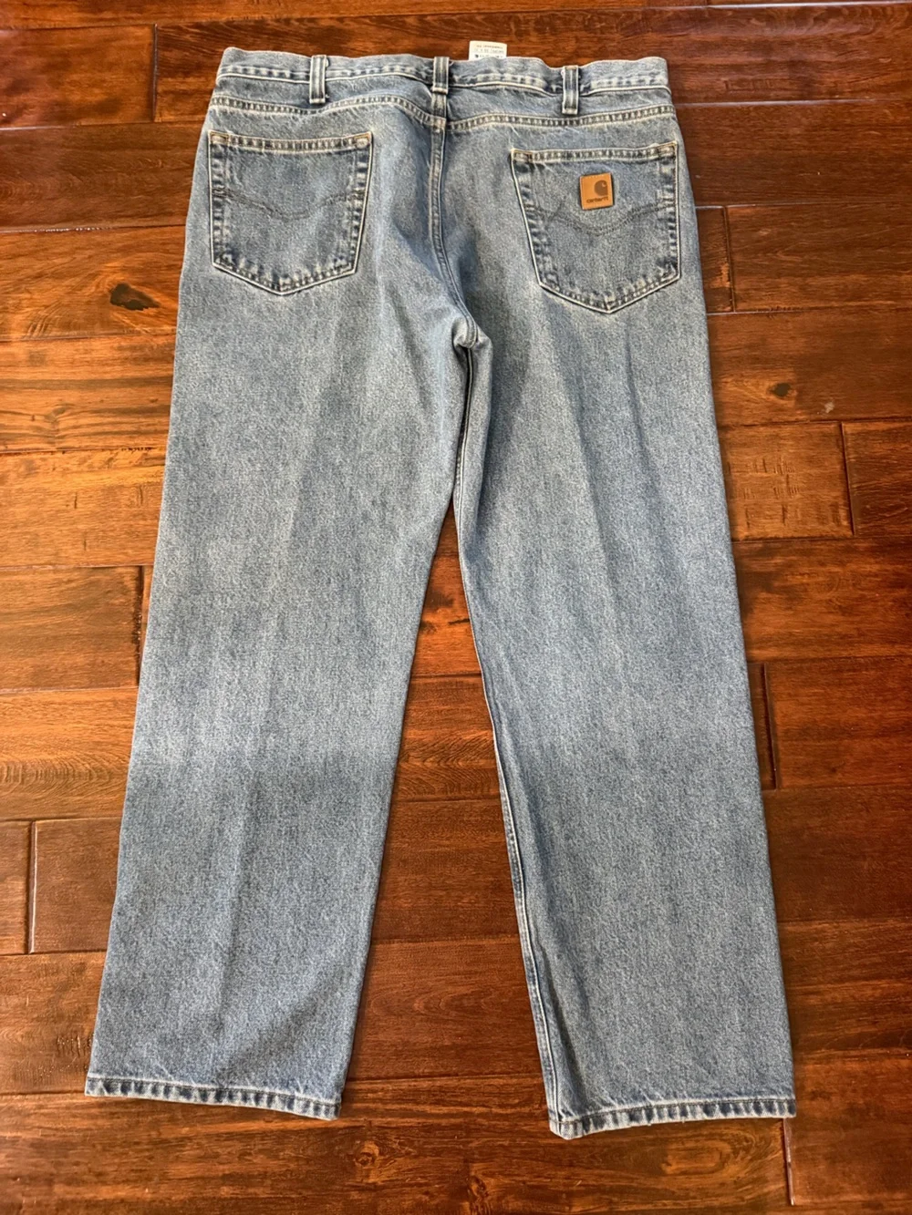 Carhartt B480-DPS Light Wash Traditional Fit Straight Leg Men’s Jeans